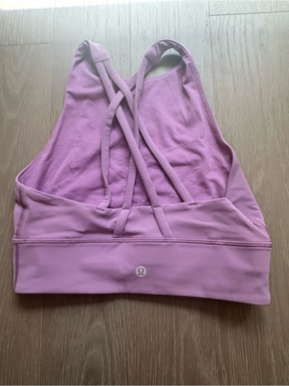 lululemon athletica Lavender-Pink Crisscross Sports Bra